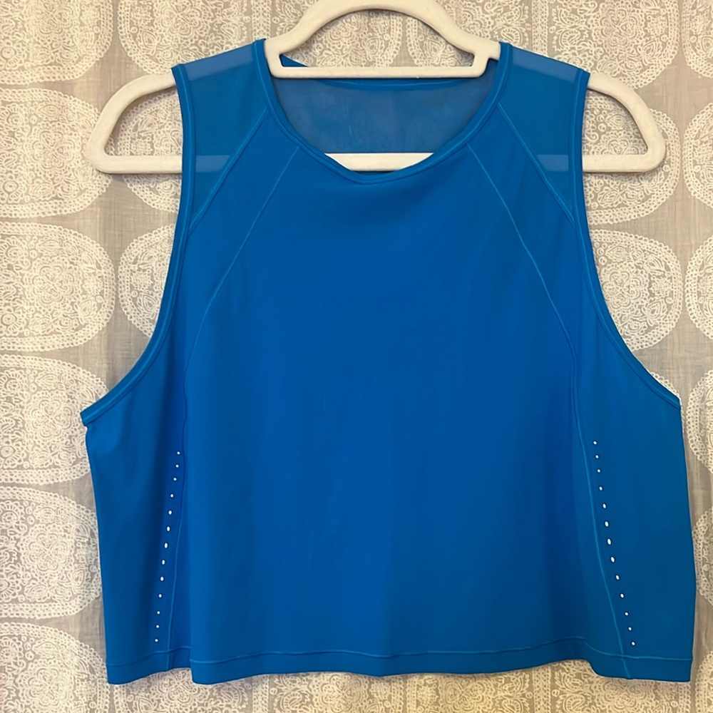 Lululemon Sculpt Cropped Tank